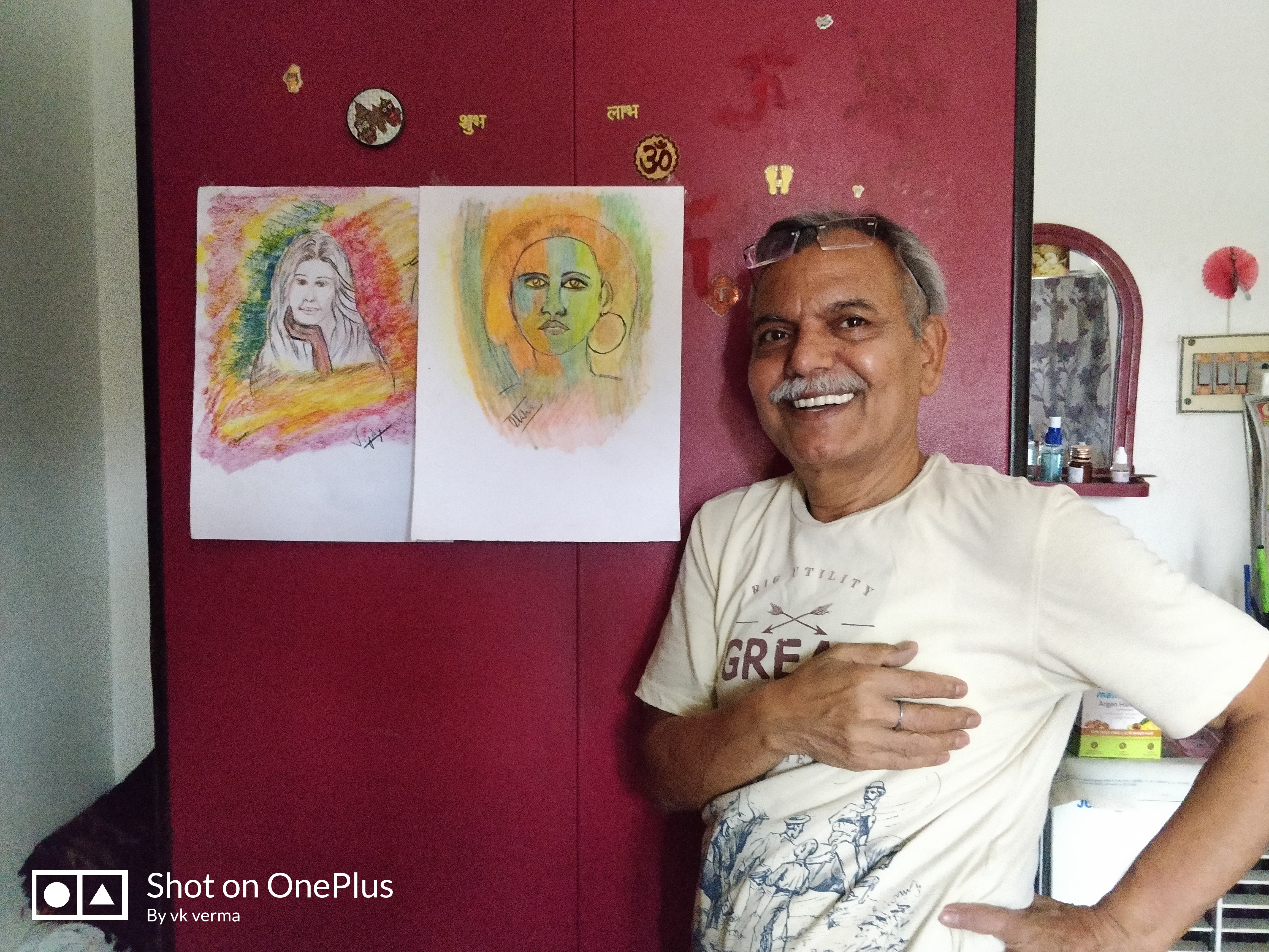 # Sketching Taught Me How to Draw a New Life…